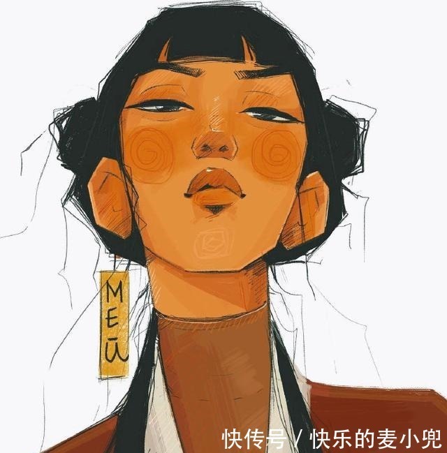 jiojio！个性十足的甜酷girl插画，时尚风格元素堪称宝藏！