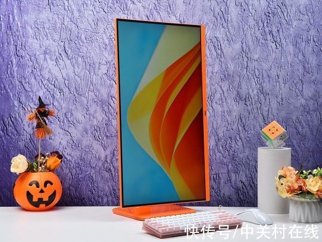 显示器|「有料评测」HKC PG27P3Q显示器评测：虎年桌面就得橙意满满