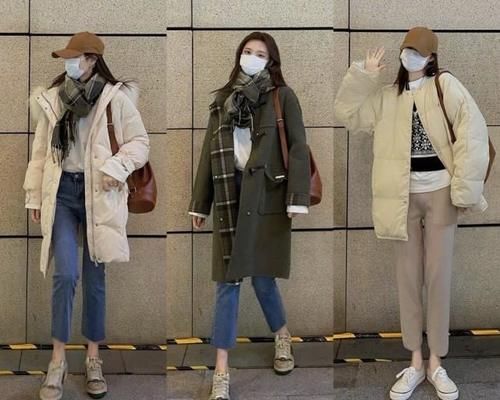  选择|怕冷的女生，秋冬大衣棉服这样穿，休闲舒适又好看