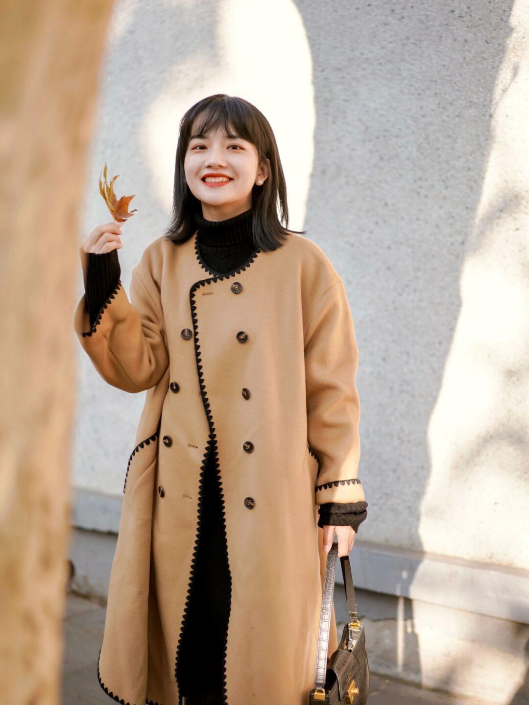 暖色调|冬季想保暖就试试“暖色调大衣”,体面而优雅,让你气质爆表