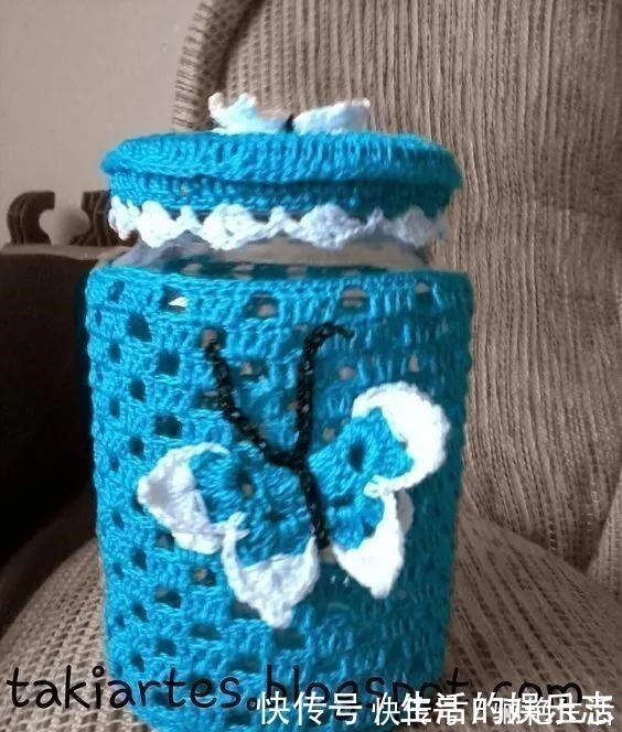 给普通的废旧玻璃瓶穿件衣服，颜值翻番！DIY变废为宝手工制作！