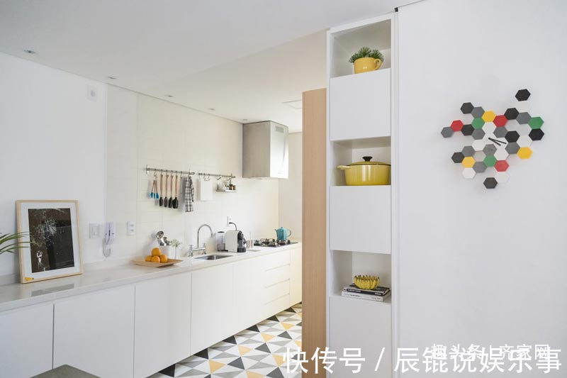 巴西风|70平简约风,带有巴西的热情和爱!黑板墙设计,适合小朋友们学习