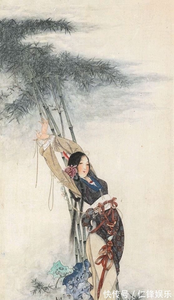国画界#以仕女享誉画坛|国画大家胡也佛的仕女图,清新脱俗,百看不厌!