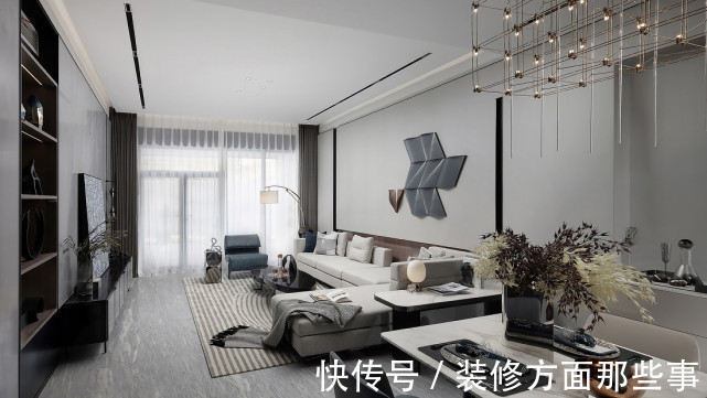 清峻|222平五居室将现代风融入到生活中,儿童房给孩子一个玩乐场