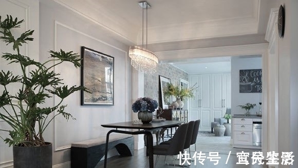 大户型|133㎡高级灰时尚轻奢空间,优雅的质感,嵌入式电视柜真实用