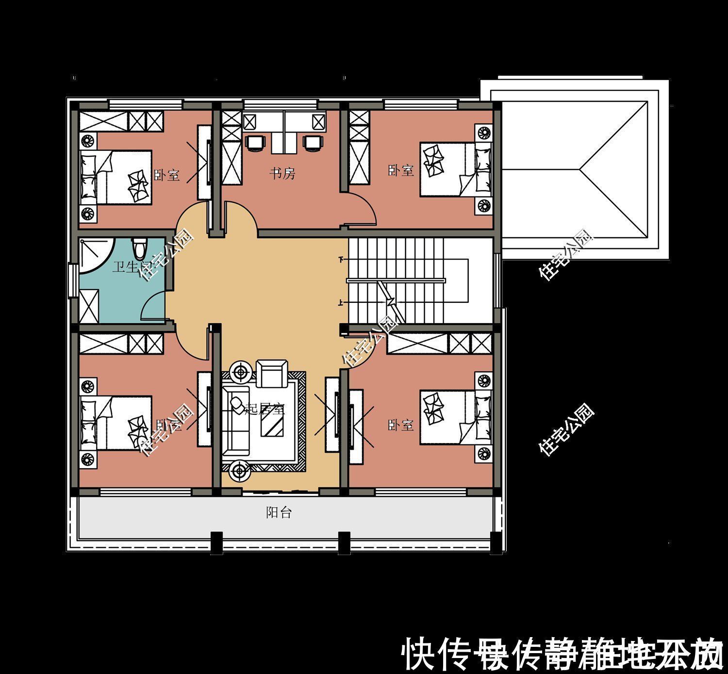实用|10套柴火灶户型推荐,实用性不输城里小区房,尤其是第6套太美了