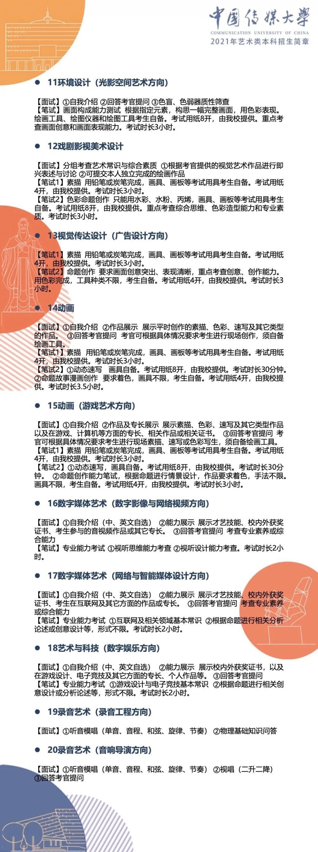 体育专业|2021年体育单招管理办法公布，东华、中传媒艺考招生资讯