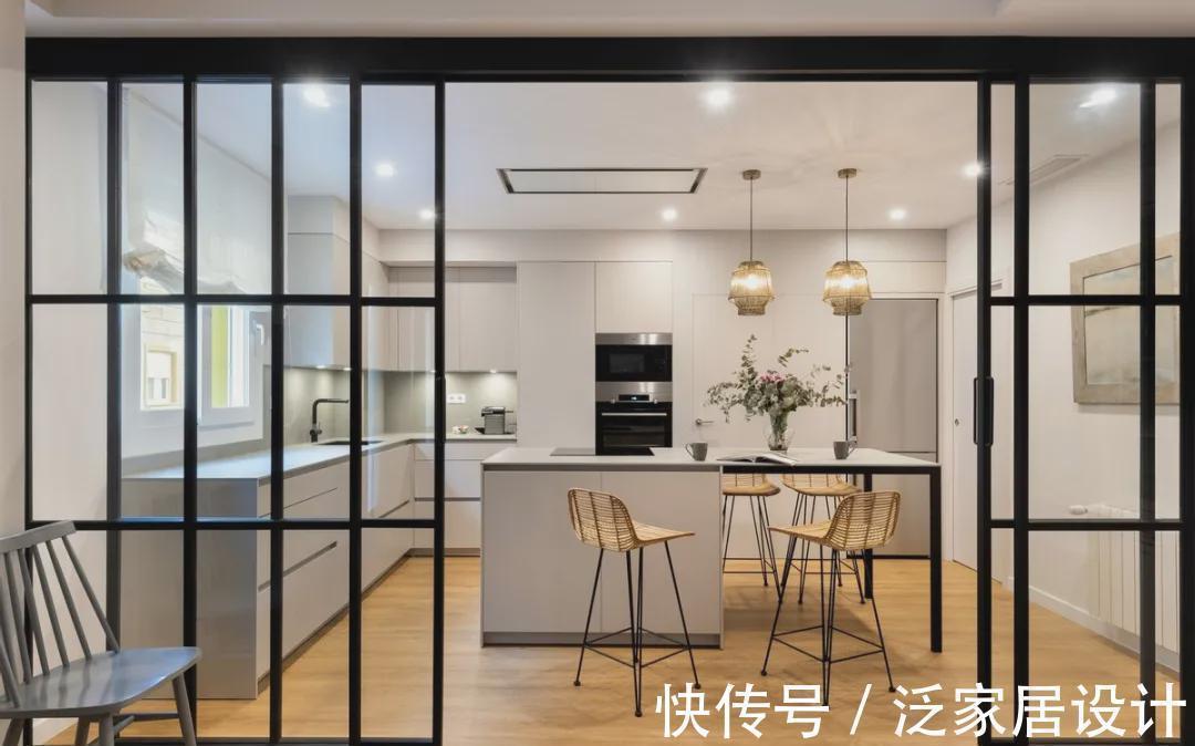 柜子|150㎡经典二胎家庭早该火了,2娃1屋上下铺,又敞亮又省间房