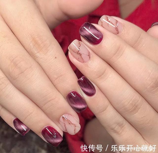 美酱|高级又干净的猫眼石美甲,在逃公主专属美甲,集美们快来选图啦!