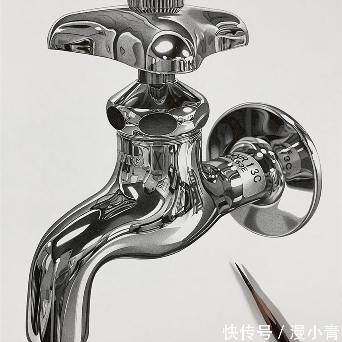 素描|二次元画师用铅笔画出真实3D动画的效果,细节之处堪比三次元