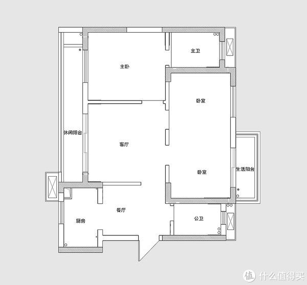 远见|她把100㎡三居室利用到了极致,每个空间都很舒适,很有远见和眼光