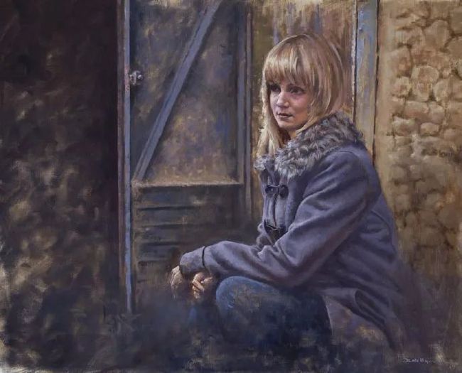 艺术学院$法国女画家:魅力独特的色粉味道