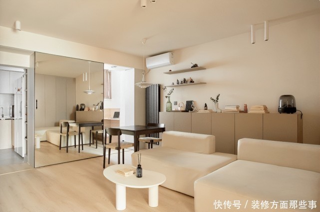 空间|64 ㎡小户型显大!就是要榨干每一寸可利用空间!