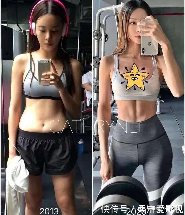 动作|她坚持健身7年,身高170体重90斤,虽然瘦却身材完美不干瘪