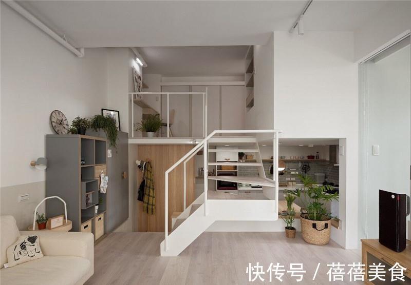 空间|层高4米,竟做出三个跃层空间,每个空间都能直立行走,厉害了!