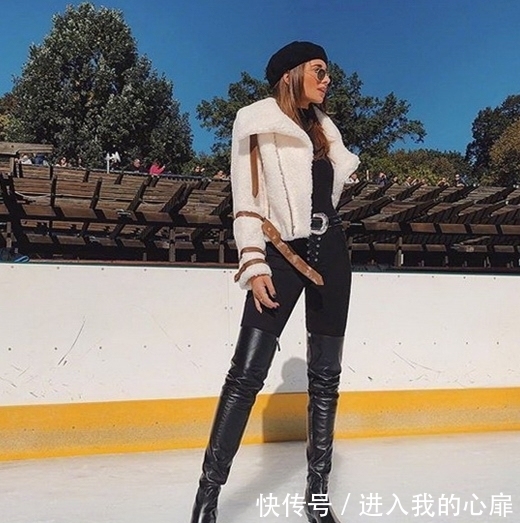  高调|过膝靴霸气上线，精致又轻熟，让小个子也能展现高调美