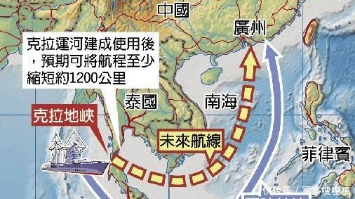 泰国为何不开凿克拉运河进而取代马六甲海峡不是不想，而是不敢