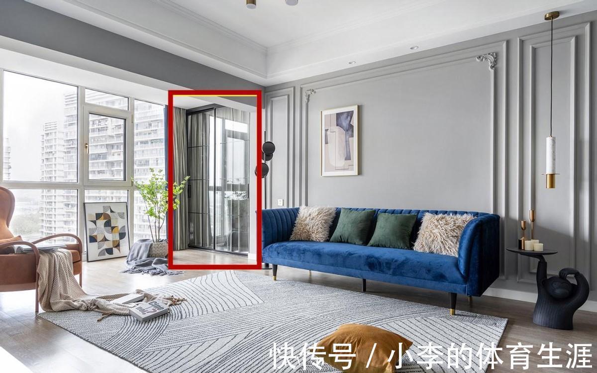 打通|真纠结，阳台和客厅打通变大横厅，采光很好但洗衣晾晒如何解决？