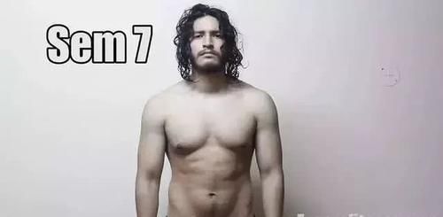 记录照|8个月，这个小伙用35张记录照告诉你，健身能带给身材多大改变