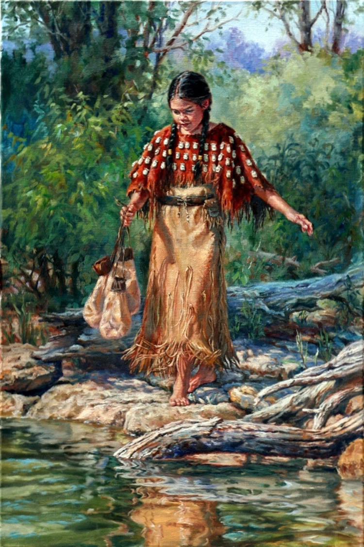 莎朗·斯坦德里奇#美国西牧风情油画 | 莎朗·斯坦德里奇作品欣赏