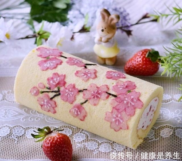 不忍下口的彩绘蛋糕卷,治愈你的小情绪!