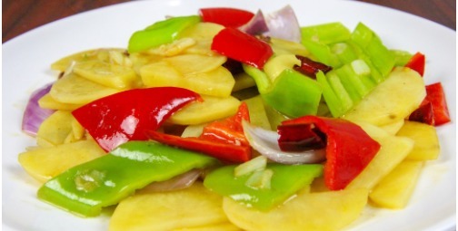 土豆片试试这个做法,肉都不放,炒出来清淡营养,家常实用