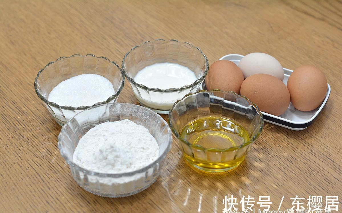 你用电饭煲做戚风蛋糕老不成功？苹果姐教你详细操作，松软轻盈