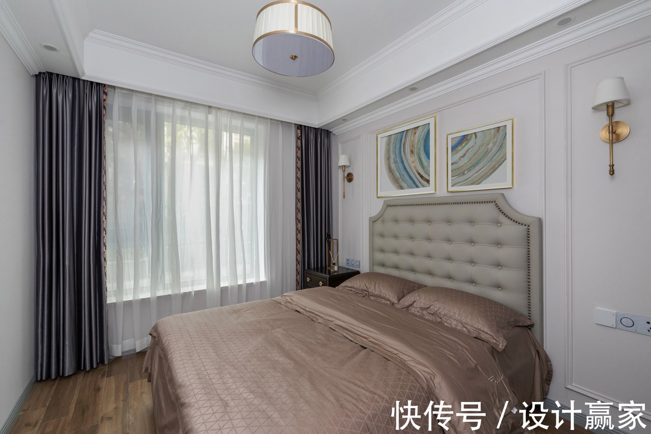 时尚|297㎡时尚美宅,华丽优雅的简美轻奢风,晒晒现场照