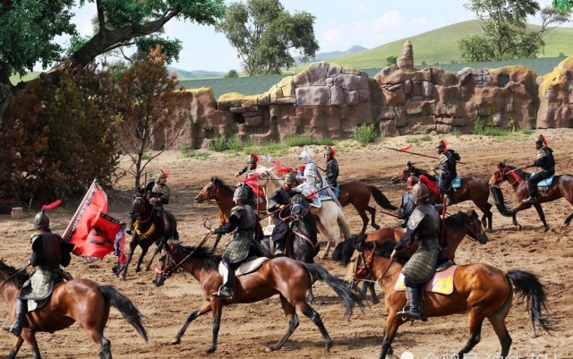 沙场|惊心动魄的沙场厮杀,眼花缭乱的马上格斗,马镇再现战神赵子龙