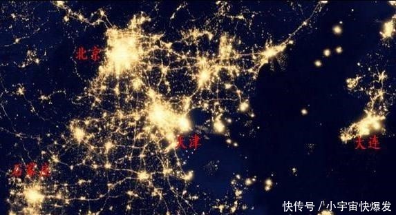 卫星 全国各地夜景灯光卫星图,这个地方最亮眼!全国各地夜景灯光卫星图,这个地方最亮眼!