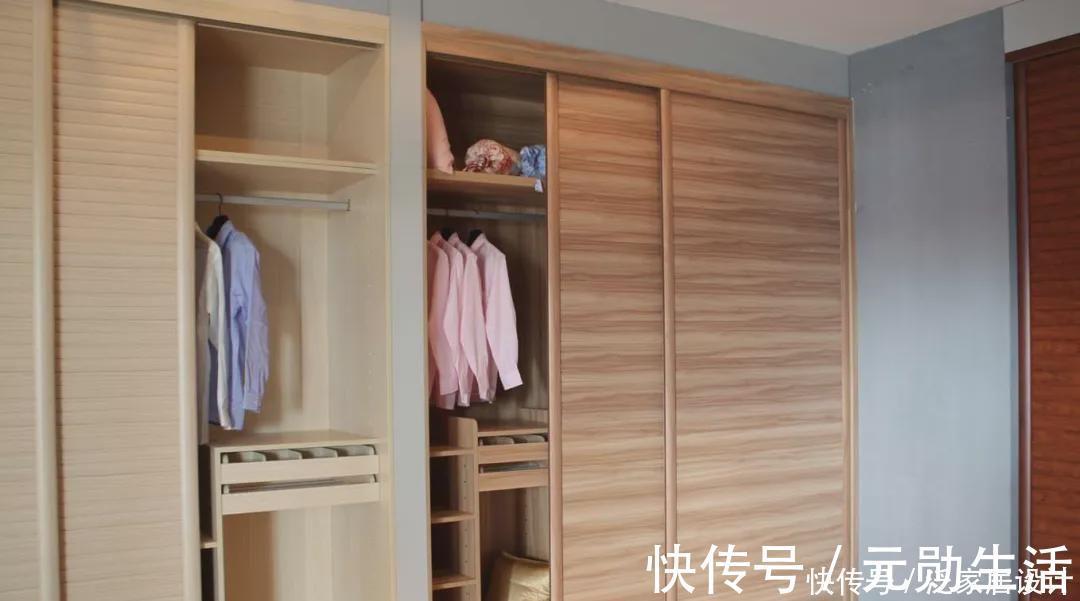 嵌入式|卧室不要装传统大衣柜了，头次见这种设计，既美观又不占地