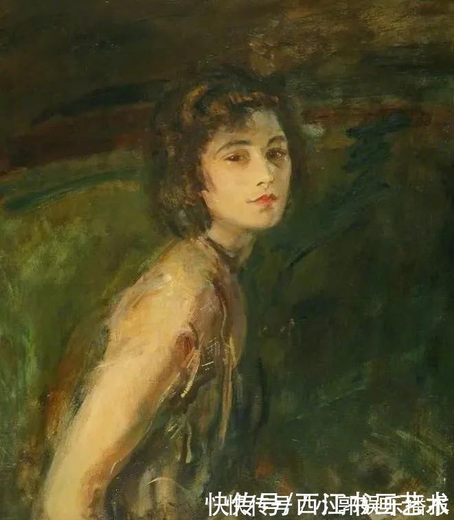 麦克沃伊&有质感的水彩肖像:英国画家亚瑟.麦克沃伊作品选