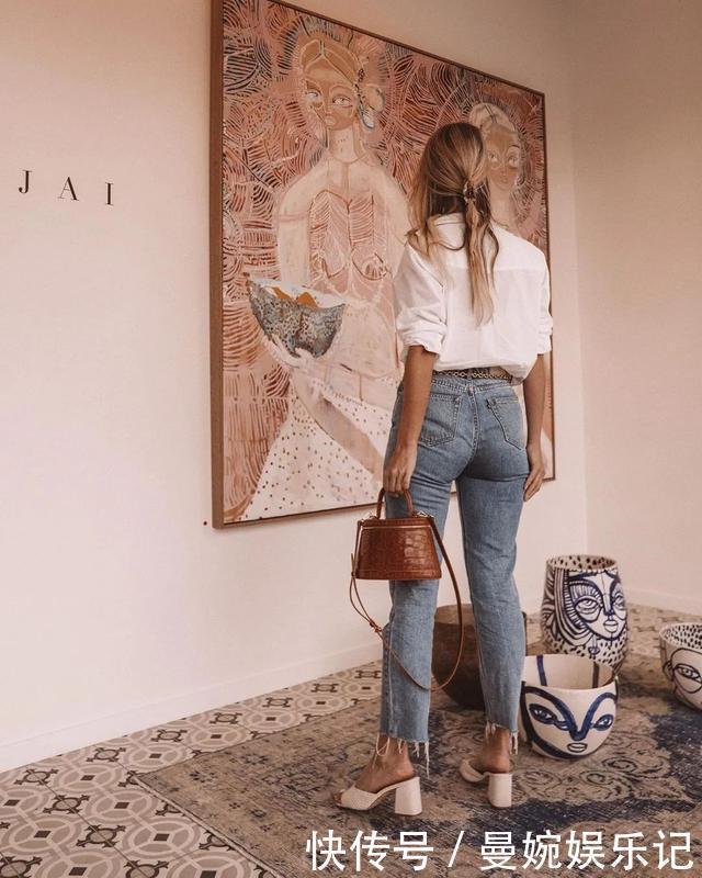 百搭|牛仔裤配什么好？当然是“仙女鞋”，百搭不累脚还显高级