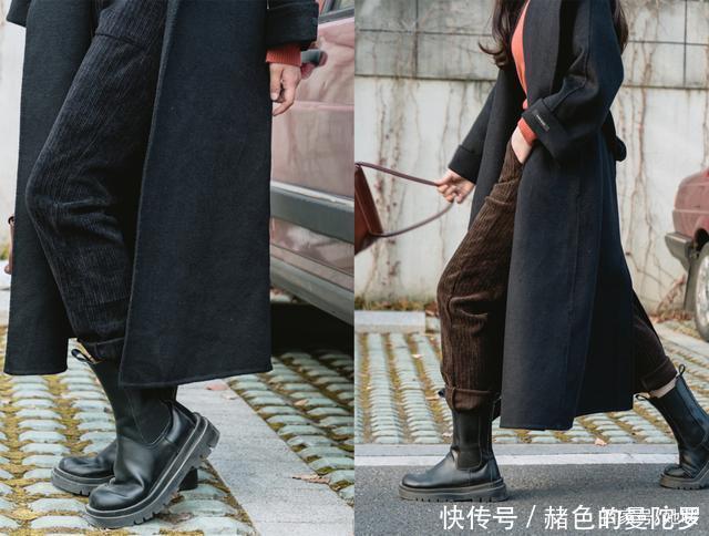 裙子 + 靴子，裤子 + 靴子，洋气爆棚！
