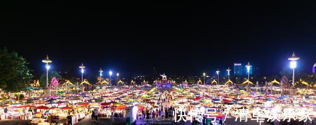 西双版纳|中国最美夜市夜景与泰国火车头夜市相媲美，竟然公然挑战吉尼斯