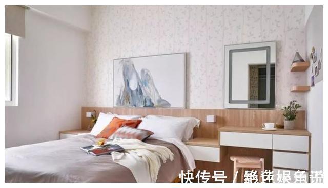 白墙|71平温馨小三室，玄关就很漂亮，客厅不装吊顶大白墙，最舒适的家