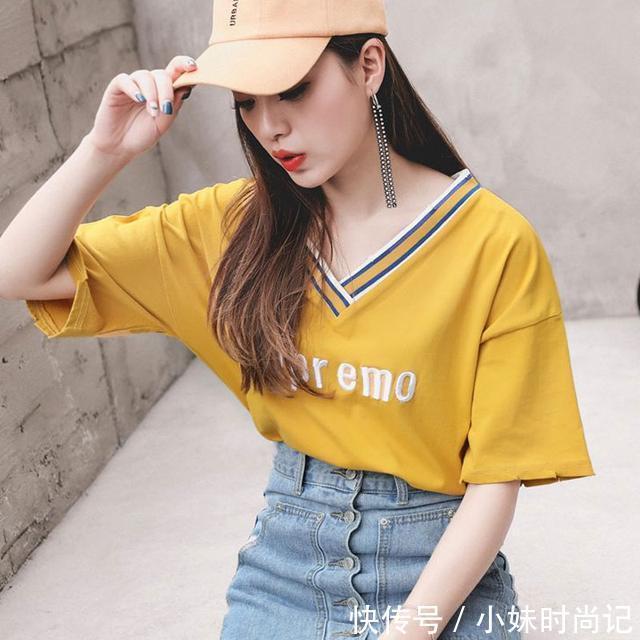 镂空感 时尚个性T恤,让你穿出随性又青春的感觉