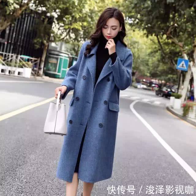 赫本风|再给你强调下女人穿大衣别配小衫,冻腿!学下面这么穿,贼美