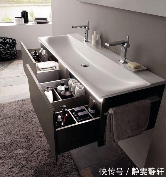 洗漱台|人家这才叫洗漱台,你家的只能叫做洗脸盆!