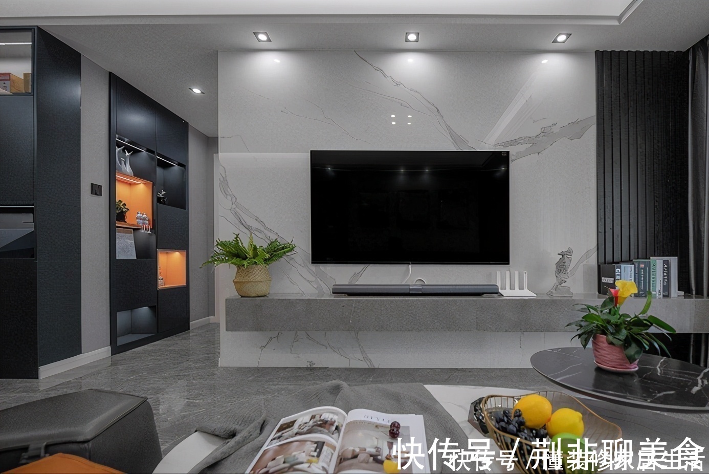 三居室|花15W装修104㎡三居室，现代风格实景，全房满满的高级感