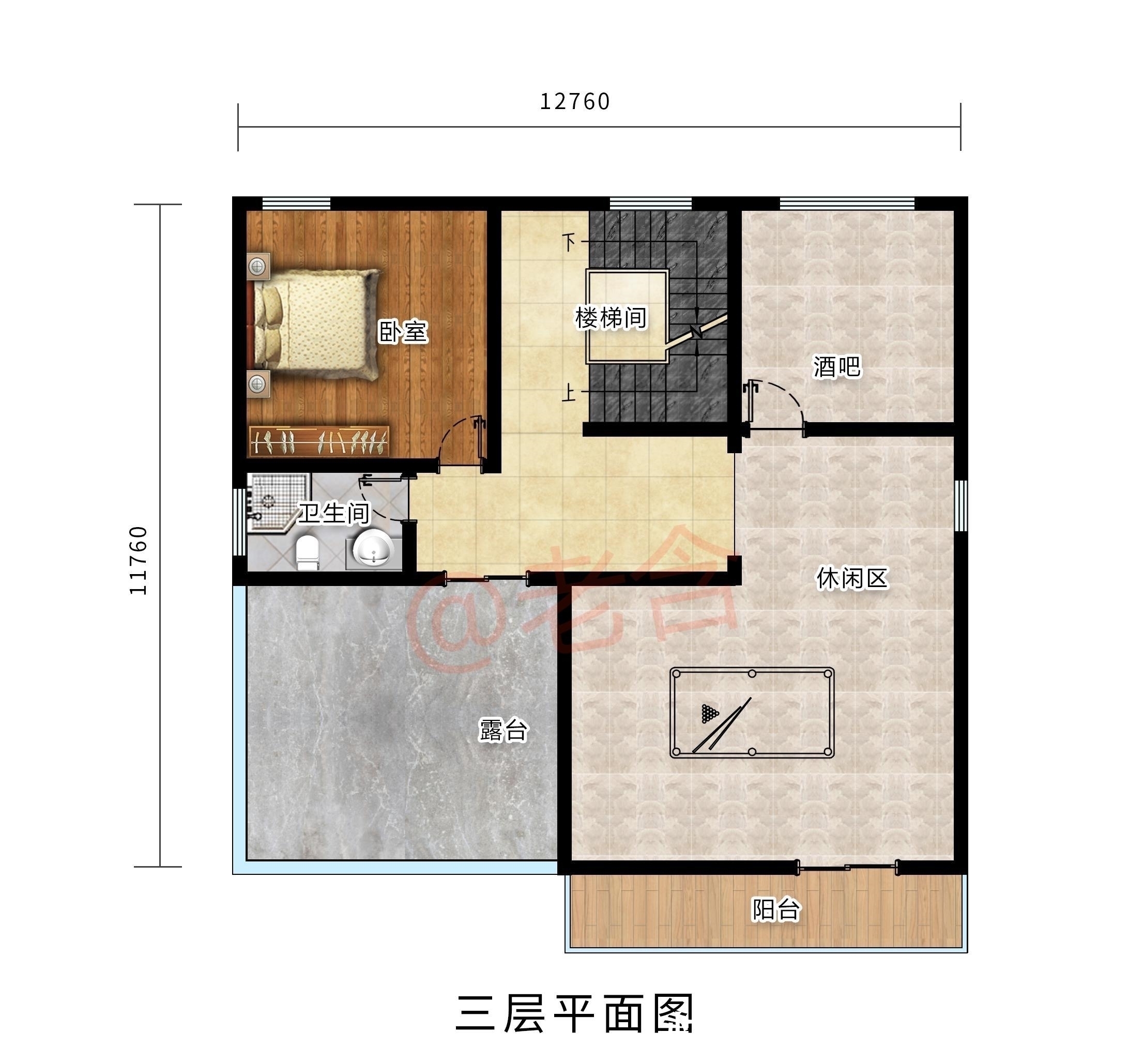 图纸|姑妈选了2套建房图纸,一套现代风,一套新中式,哪套更好看?