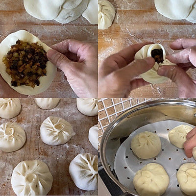 葱香冬瓜酱肉大包