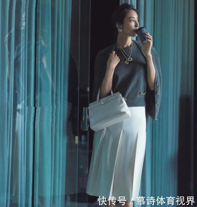 穿搭 春暖花开要优雅,最高级的“米色+灰色”配色穿搭,值得借鉴收藏