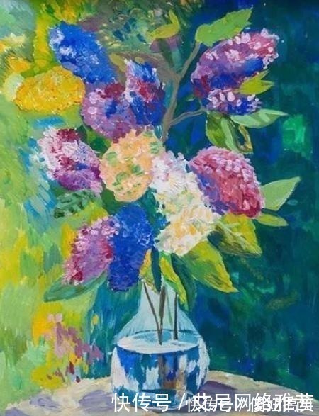 真人#11岁小女生用真人画画,盯着画看10秒钟,画中的人都会动