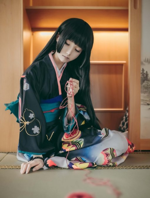 16岁女孩cos阎魔爱 本以为很假 看到全身照 彼岸鞋 绝了 快资讯