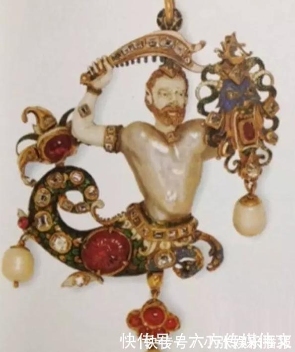 莫卧尔 设计师得有多大的想象力,才能设计出这件巴洛克珍珠珠宝厉害