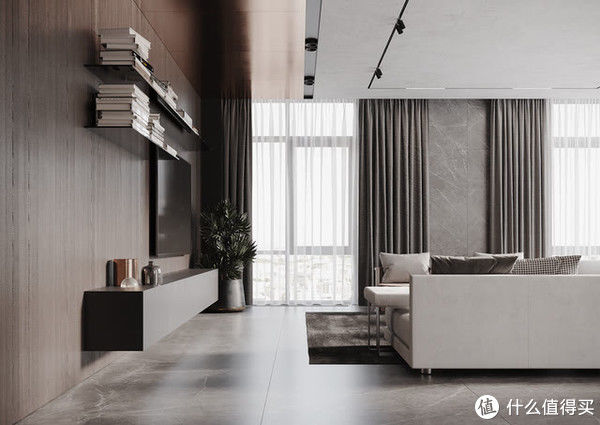 隔断|为什么越来越多的年轻人,喜欢简约风,这套125㎡的家给出了答案