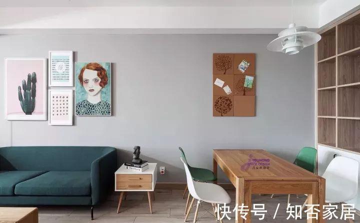 装饰|小户型家里好多地方都可以用挂画来装饰，简单又好看