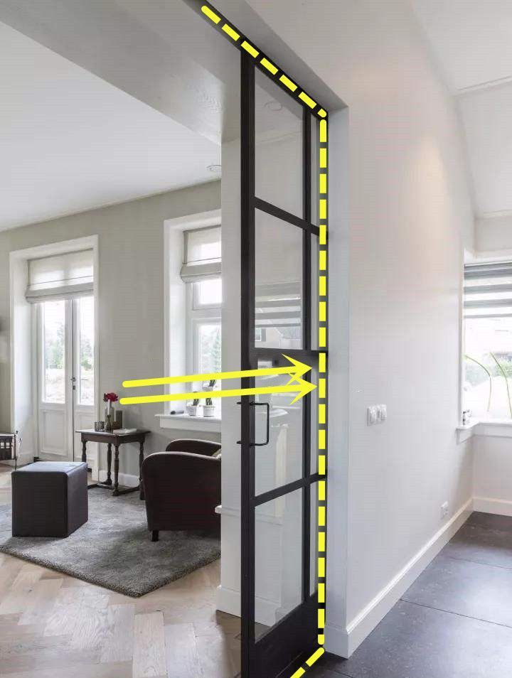 门扇|装传统推拉门过时了,如今盛行这种,推开藏在墙里只剩门洞了!