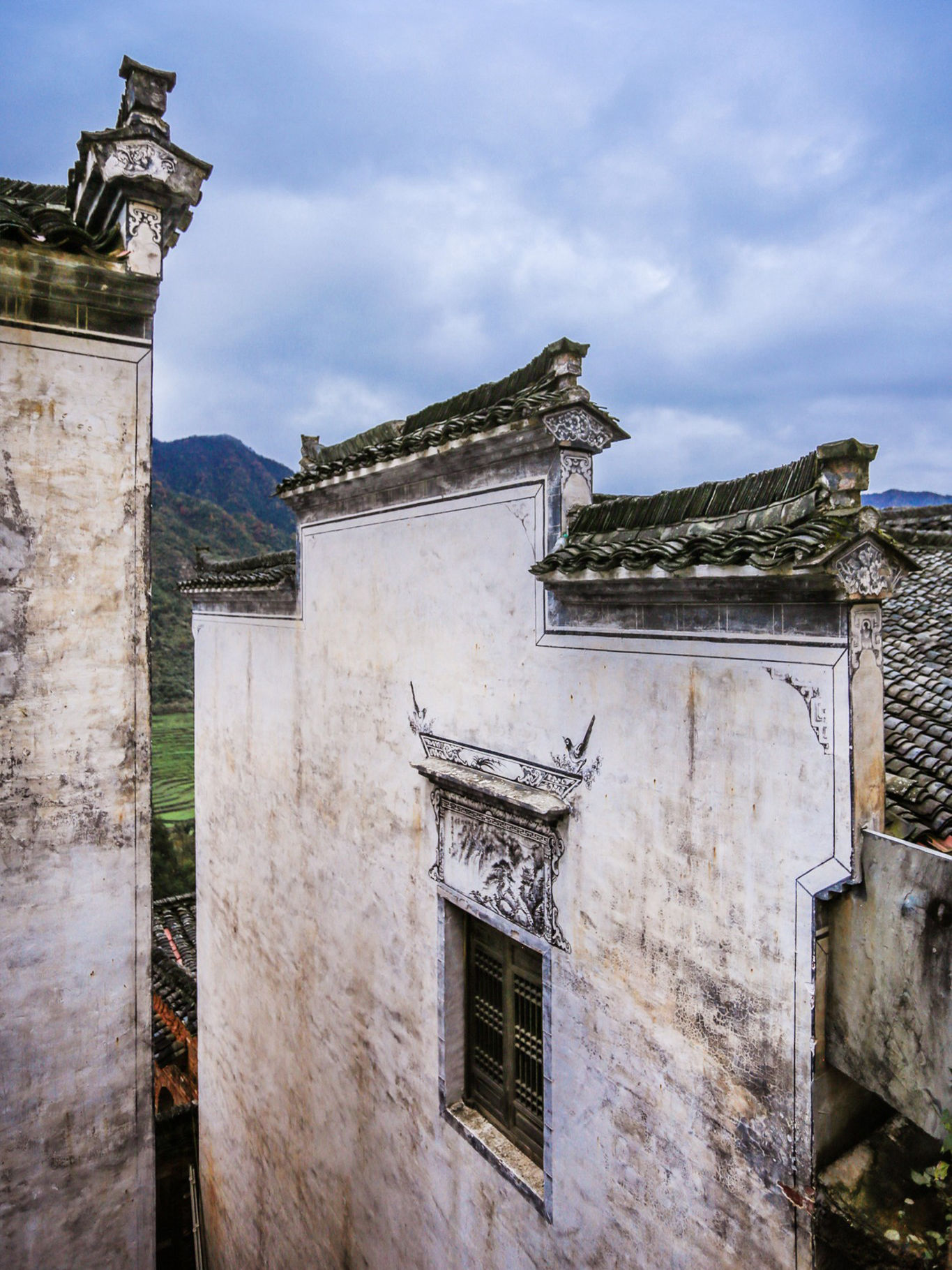 秋游篁岭，绝佳景色